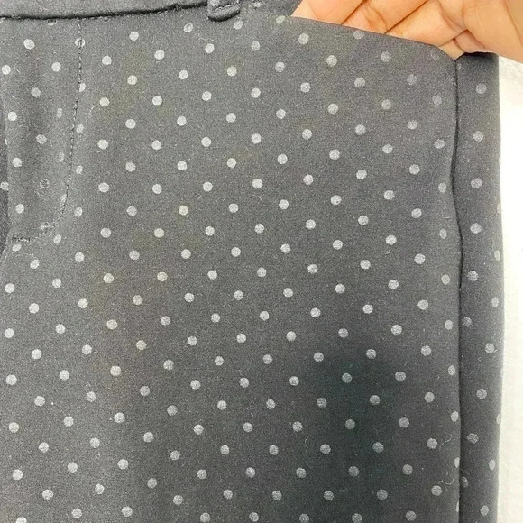 Old Navy Black Dot Pixie Ankle Pants - Picture 3 of 5
